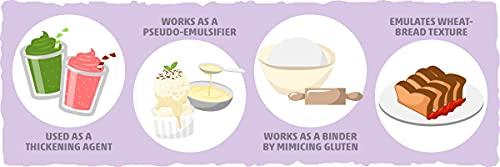 BANRUJJEDER ORCHID BAGAN PRIVATE LIMITED Xanthan Gum Powder for Cooking Purpose/ Salad Dressing (50)