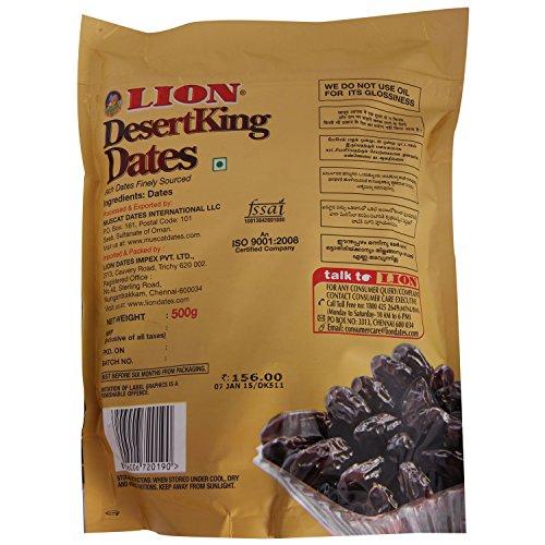 Lion Lion Dates - Desert King, 500 g Pouch