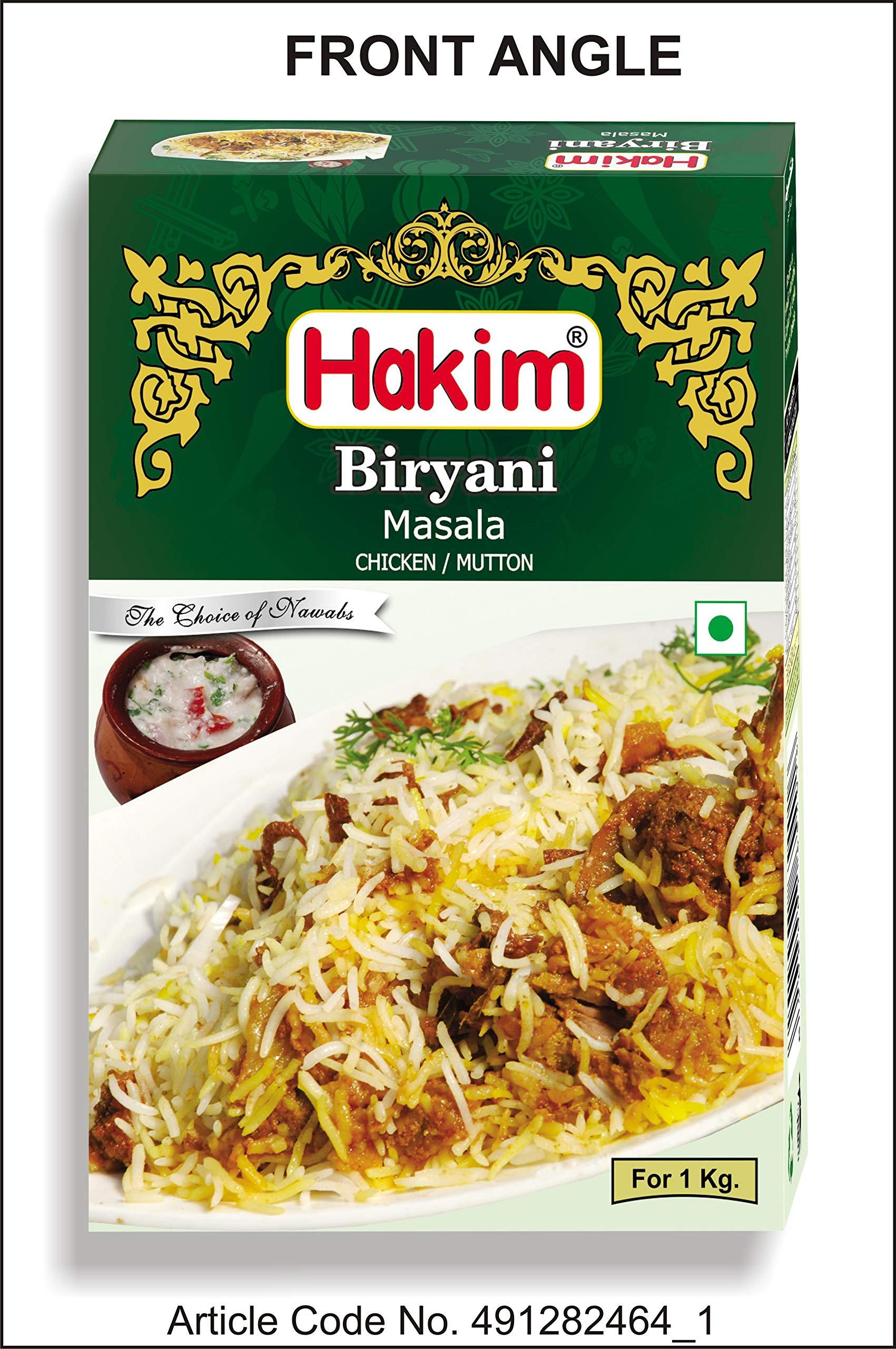 Hakim Hakim India'S 1St Authentic Mughlai Biryani Masala - Pack of 12-50 Grams Each