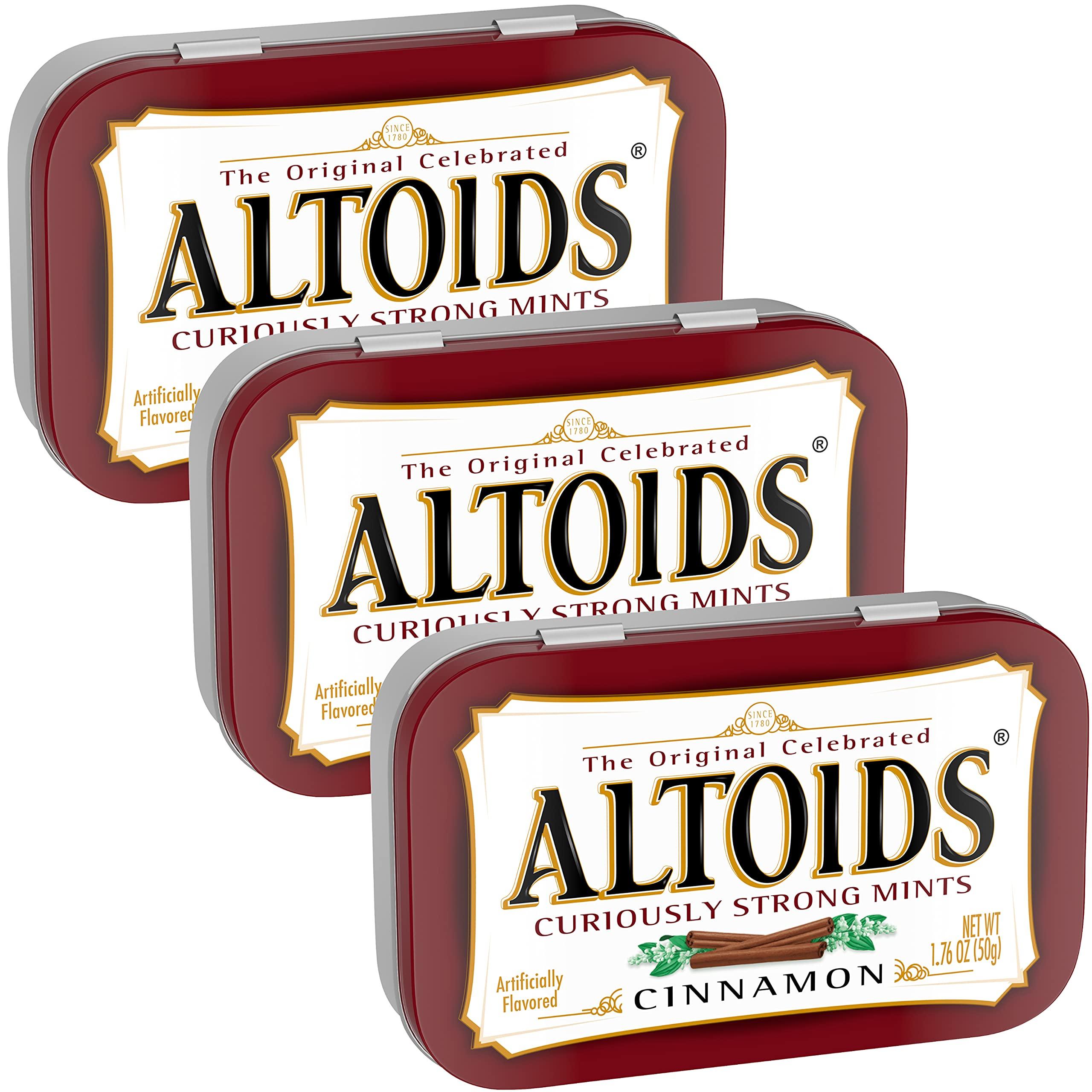 Altoids Altoids Cinnamon Mints, 1.76 oz (Pack of 3)