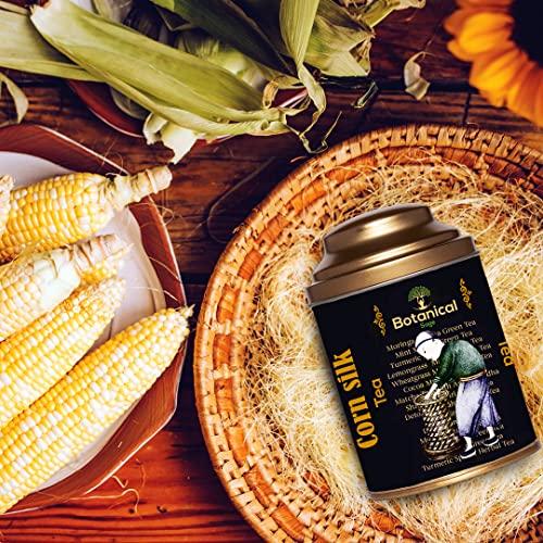 Botanical Sage Botanical Sage- Corn Silk Tea 40g | for Kidney Stones | Liver Cleansing | Bhutte Ke Baal | Maize Hair Tea |Supports Urinary Tract Health | Selected | Luxury Tea