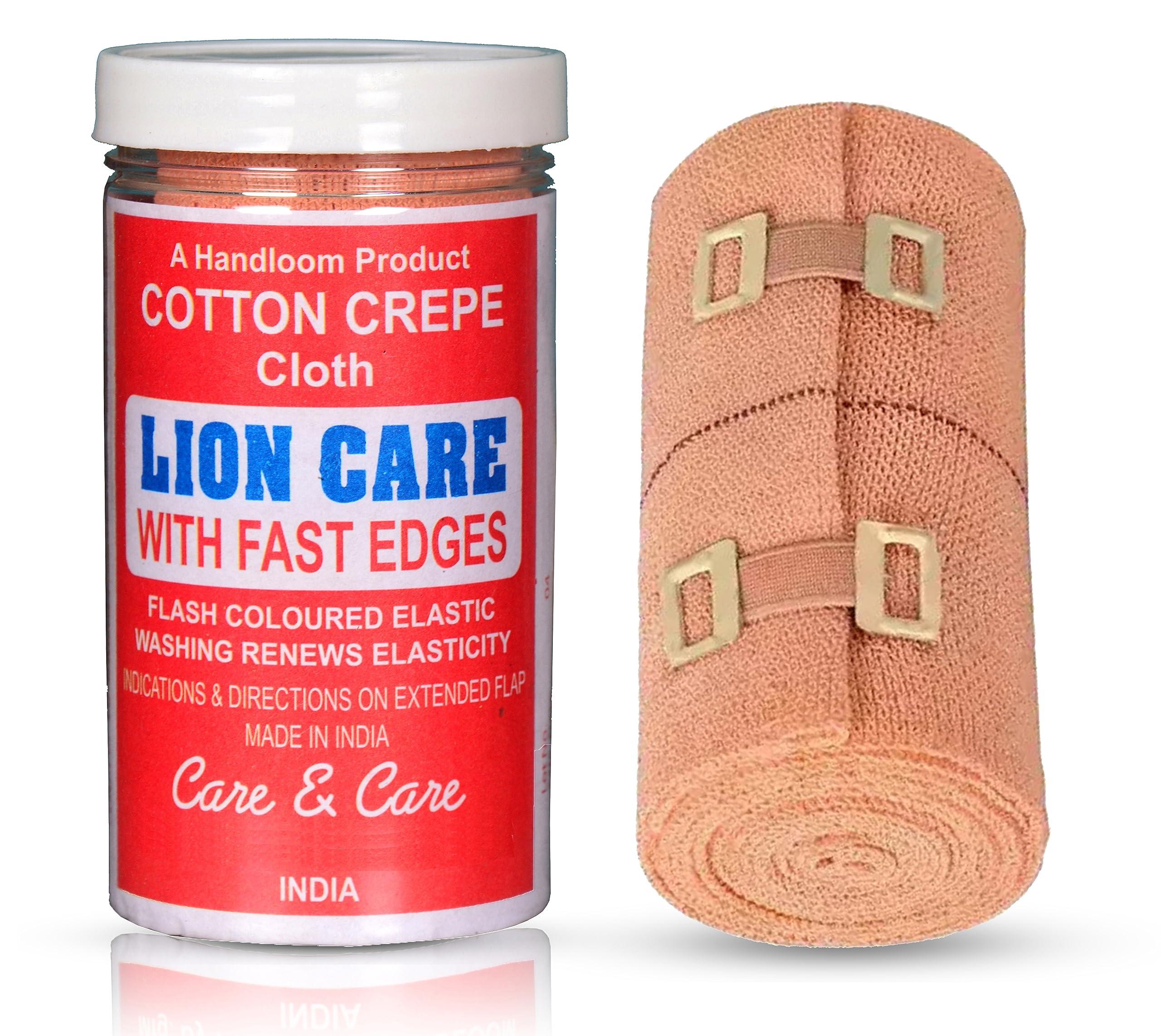 FASHARIOUS Crepe Bandage,Garam Patti For Pain Reliefe For Male And Female (Pack Of 1-10 Cm)