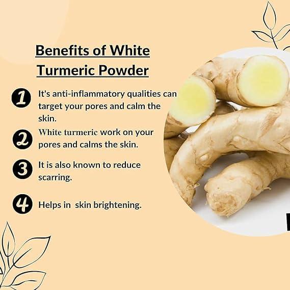 SAARA Saara HERBAL FRESH Poolankilangu Powder,200g, White Turmeric, Kachur, Kichili Kilangu Powder for Skin Care, 200g (Pack of 2 X 100g)