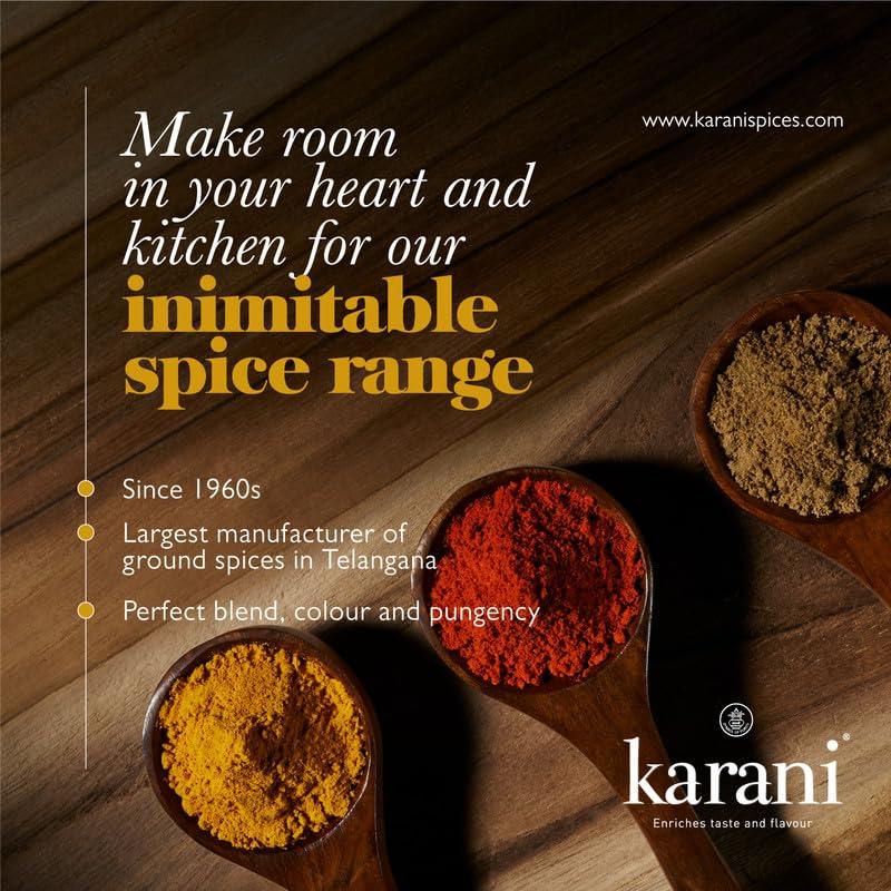 Karani Aachar Spl Mirch Powder | Chilli Powder for Pickles | Chilli Powder Made With Byadgi and Warangal Bamboo Chilli - No Added Flavour, Colour or Preservatives - 1.5 Kg (Pack of 3 - Each 500 Gms)