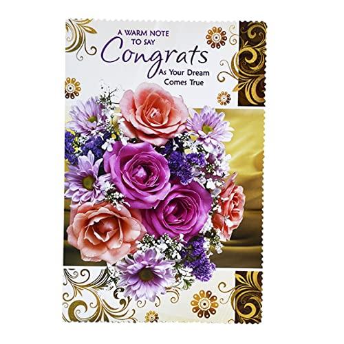 Saugat Traders Saugat Traders Congratulations Gift Set for Women and Girls - Gift Pack of Congratulations Greeting Card with Queen Crown Coffee Mug and Chocolate Box | Gift for Wedding Anniversary