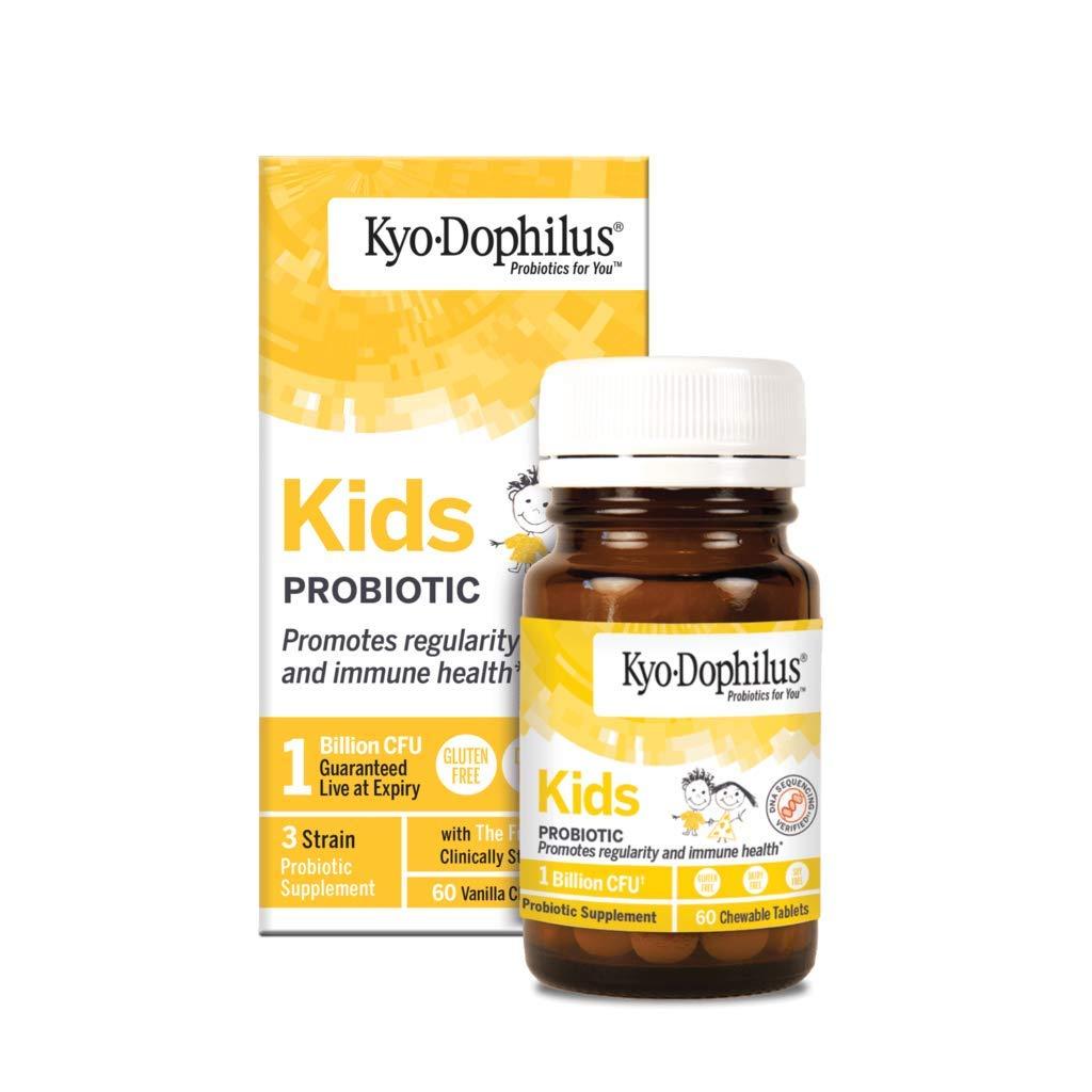 Kyolic Wakunaga - Kyolic, Kid's Kyo-Dophilus, Vanilla Chewable, 60 Tablets