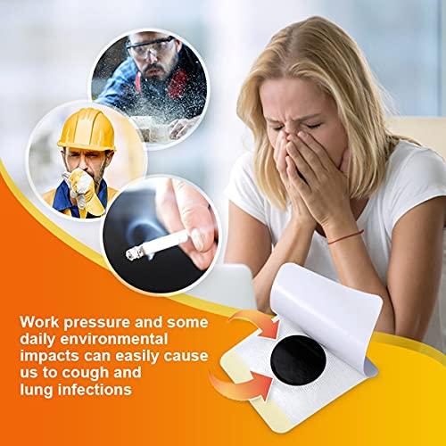 Clean Living Patcheal™ 6 pcs Cough Relief Patches for Adults 100% Herbal Natural relieve Asthma Cold