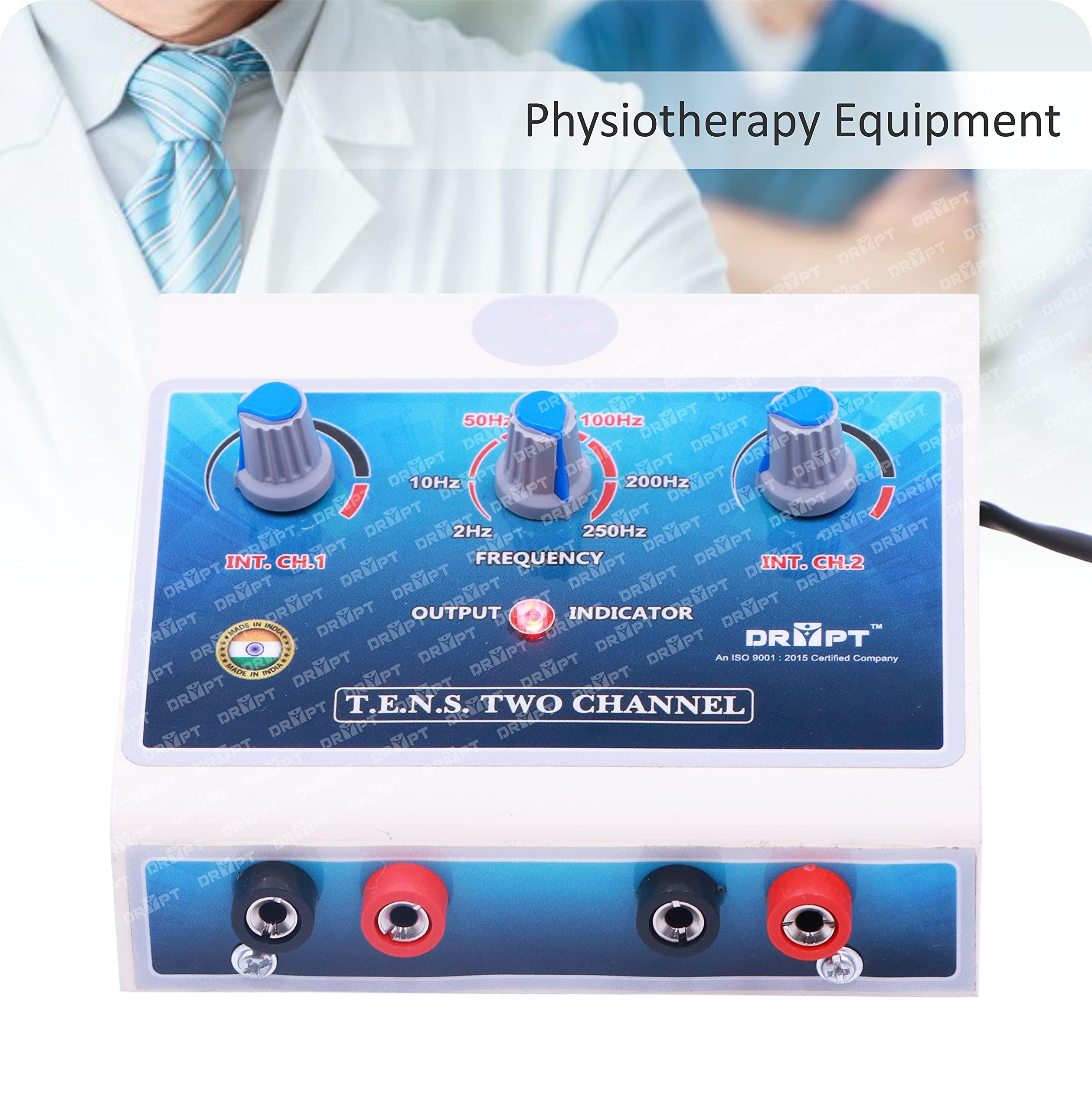 DR PT DR PT Tens Machine for Physiotherapy for All Pain Relief Mini Tens Machine 2 Channel with One Year Warranty