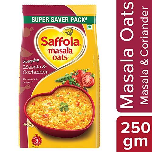 Saffola Saffola Oats, 1 kg with Free Saffola Oats 400 gm + Saffola Masala Oats Masala and Coriander, 500g