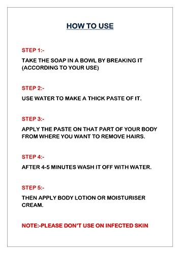Generic Neet Hair Removal Soap For Men & Women | Baal Saaf Karne Ka Sabun | Pack of 21 Soap