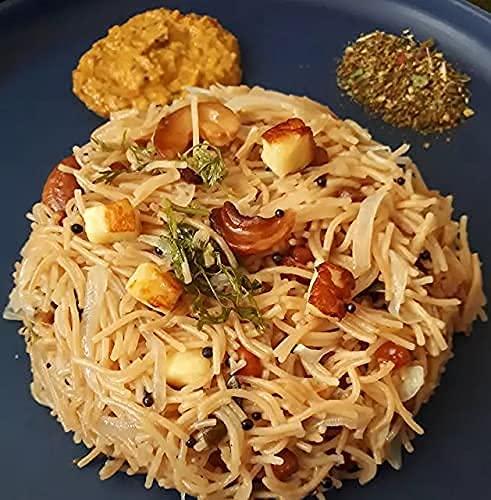 veganic Veganic Roasted Vermicelli Short Cut | Wheat Seviyan/Sewai/Semiya For Kheer or Upma - 400gm