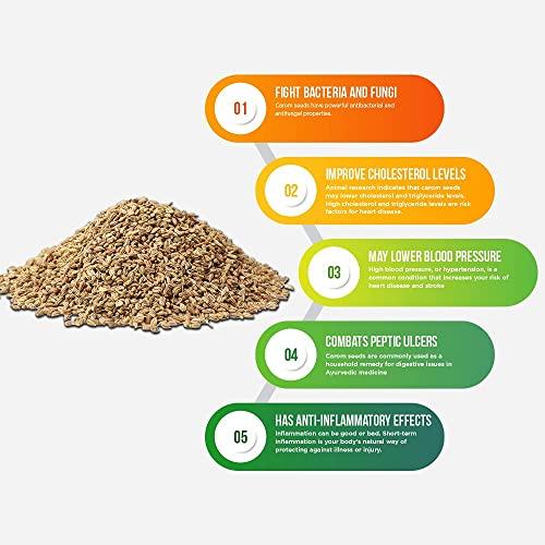 SAARA Saara HARBAL FRESH Omam Powder, 50g, Ajwain Carom Seed powder, Ajowan Carway, Thymol Seed powder,50g(pack of 1 x 50g)