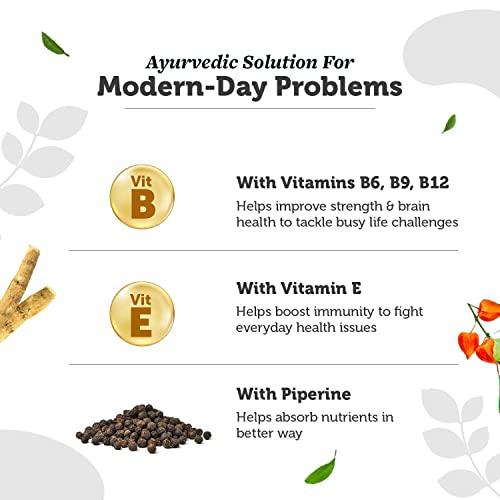 Neuherbs Neuherbs Ashwagandha 1000 Plus [Manage Anxiety & Stress Relief] Enhanced Absorption & Antioxidants Rich with vitamin E & B-complex for General wellness, Immunity Booster & Improve Vigour - 60 Tabs