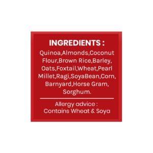 Grainva Grainva Fitness Care Flour Fitness Atta Healthy Atta Gluten Free Low Carb Low GI High Protein High Fiber Pack of (1)