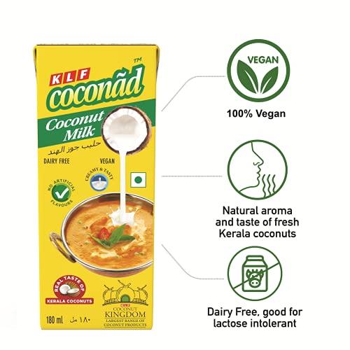 KLF Coconad KLF Coconad Coconut Milk (Vegan) 180ml (Pack of 6)