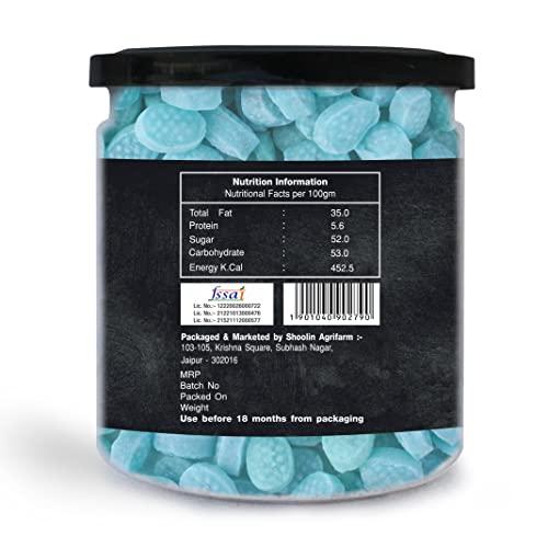 Tummy Pops Tummy Pops | Mint Candy Pack - 300gm Jar | Peppermint Candy Toffee | Sugar Fruits Sweet & Sour Candy for Kids