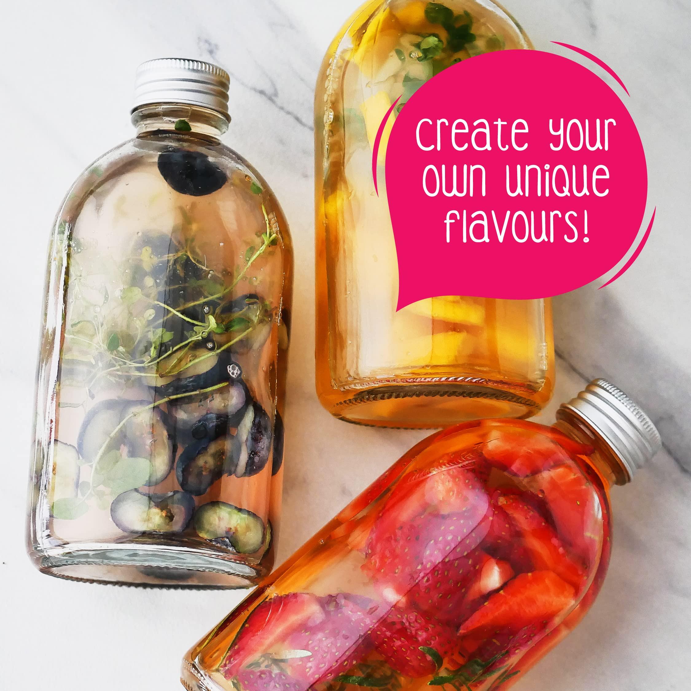 Zoh Zoh Probiotics Kombucha Scoby - Starter Culture With Mother - Live, Raw And Unfiltered - Diy Make Endless Batches- Lab Tested - No Vinegar Or Artificial Flavours Added