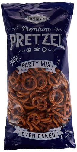 Generic Bifa Crackfers Crispy Pretzel Party Mix Oven Baked (Pack of 2), 350g (Imported)