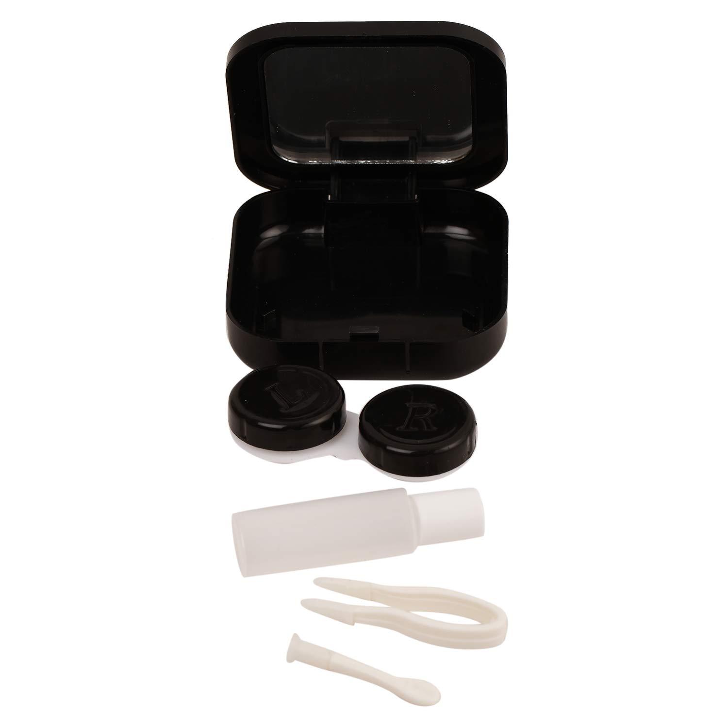 modisch modisch Batman Contact Lens Case with Mirror, Hard Plastic Assorted Compact Contact Lens Case/Tray (1 Pc/Box)(1 Pc/Box)