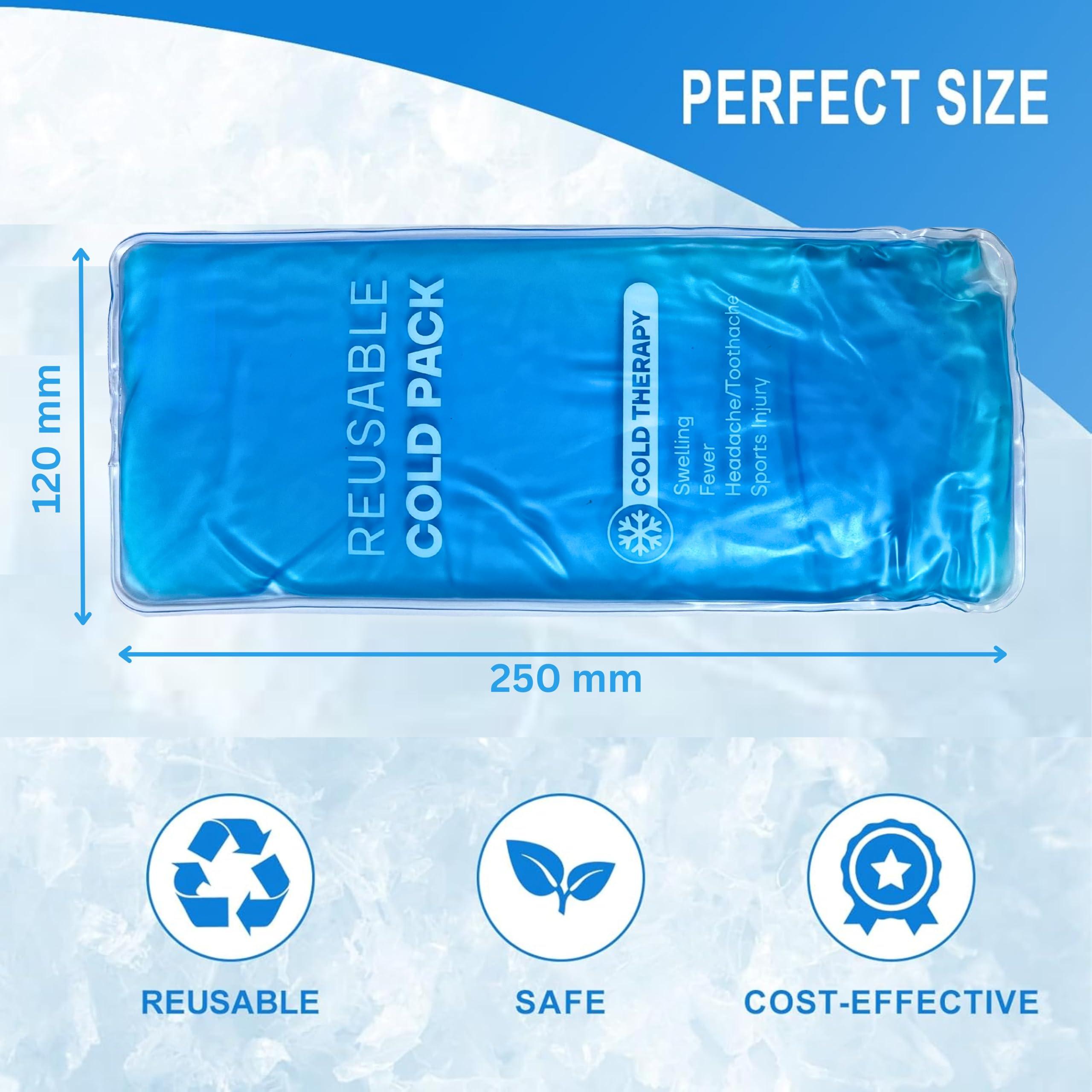 EZYFIT EZYFIT Reusable Hot & Cold Soft and Flexible Gel Pack for Pain Relieving