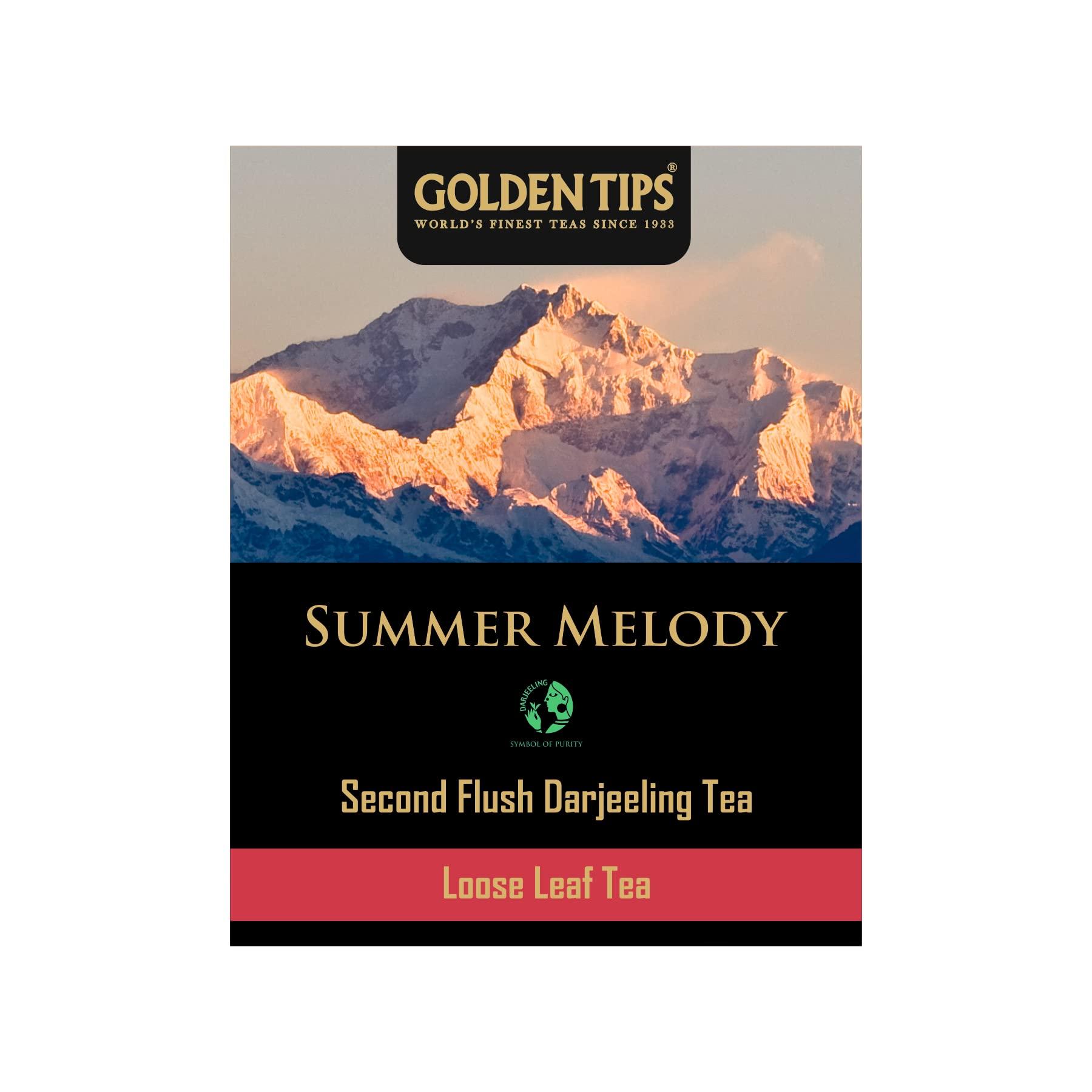 Golden Tips Golden Tips Summer Melody Second Flush Darjeeling Black Tea (8.81oz - 250 gm - 125 Cups)