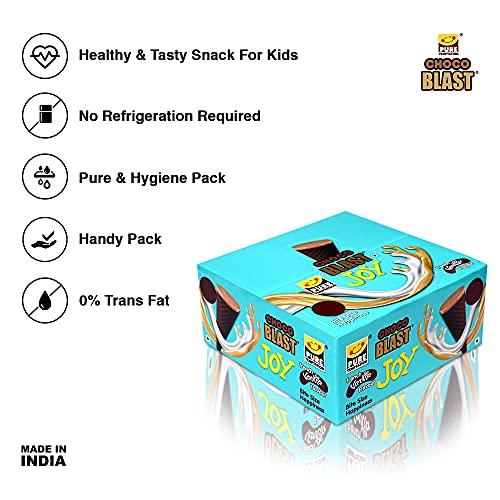 Pure Temptation Pure Temptation Choco Filled Waffle Cone Gold Chocoblast + Joy French Vanilla Flavour Chocolate Gift Box Display Stand- Premium Chocolate Pack of 2 (Each Pack Contains 36 Pcs) (Chocolate+Vanilla Flavo