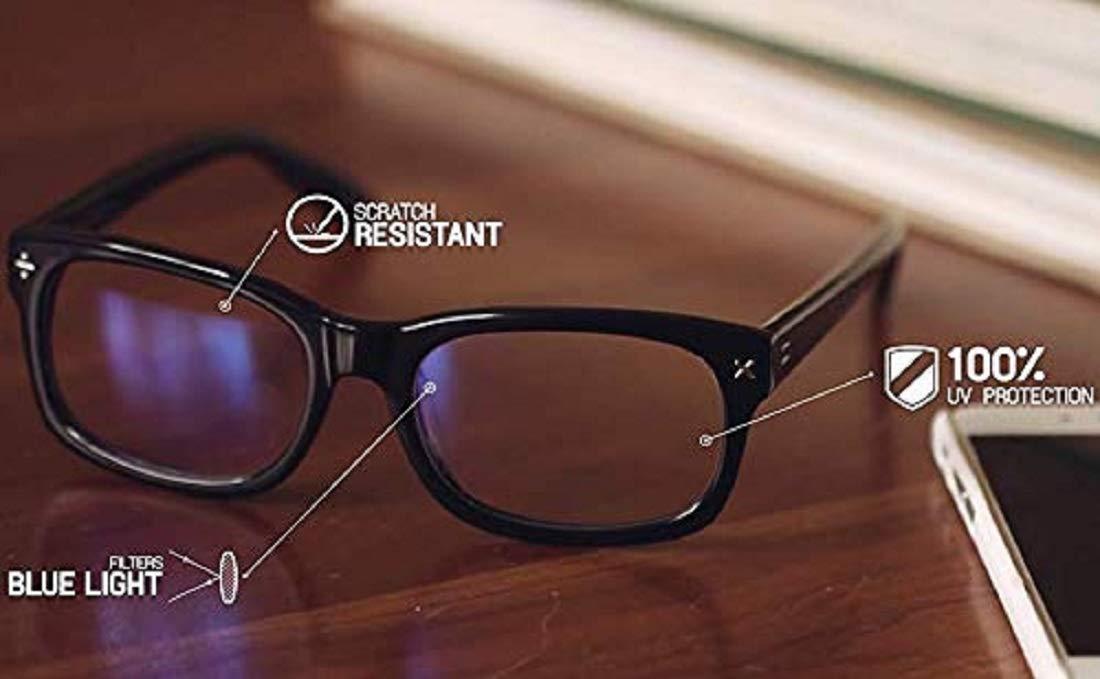 Glasswear Glasswear Reading Glasses For Women Bifocal Power Glasses For Men 1.00 1.25 1.50 1.75 2.00 2.25 2.50 2.75 3.00 Round Black Colour Frame Anti Glare Anti Fog (2.25)