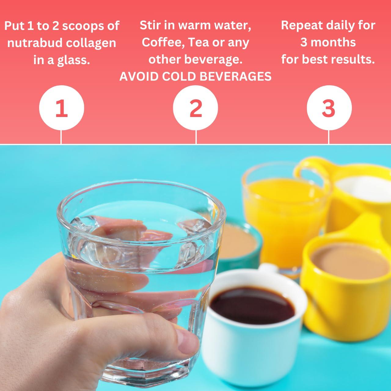 nutrabud Nutrabud Japanese Marine Collagen Powder Supplement for Women,Men|No Added Sugar|Supports Skin Radiance,Healthy Hair,Nails & Joints|Hydrolyzed Collagen Peptides (Unflavoured,200 grams)