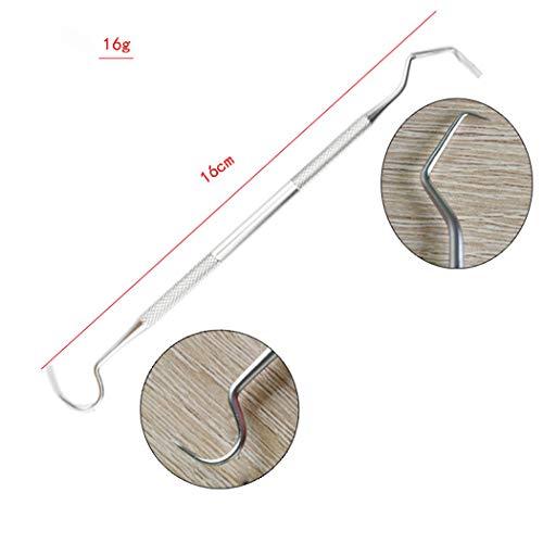 yeesport yeesport 6PCS Dental Tool Kit Stainless Steel Portable Professional Teeth Cleaning Tool Oral Care Kit