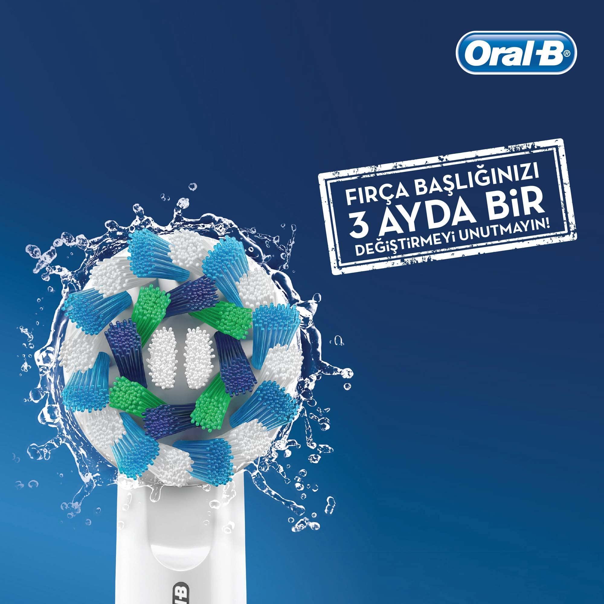 Oral-B Oral B ORIGINAL Kids Rechargeable Electric Toothbrush Soft Replacement Brush Heads [10X POWERFUL THAN COMPATIBLE PRODUCTS], Frozen Characters, 2 Refills, Deep clean between teeth