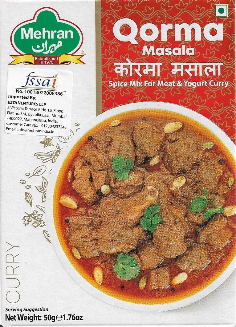 Mehran Mehran Qorma Masala , 50 GMS (Pack of 4 )