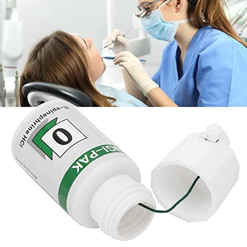 Brrnoo "Gingival Retraction Cord,Professional Dental Gingival Retraction Cord, Professional Cotton Gingival Retraction Cord Cotton Dental Thread Materials Accessory(0#)