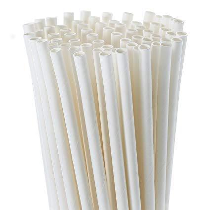Mejor Mejor Paper Straw - Pack of 100 - Size 6 MM