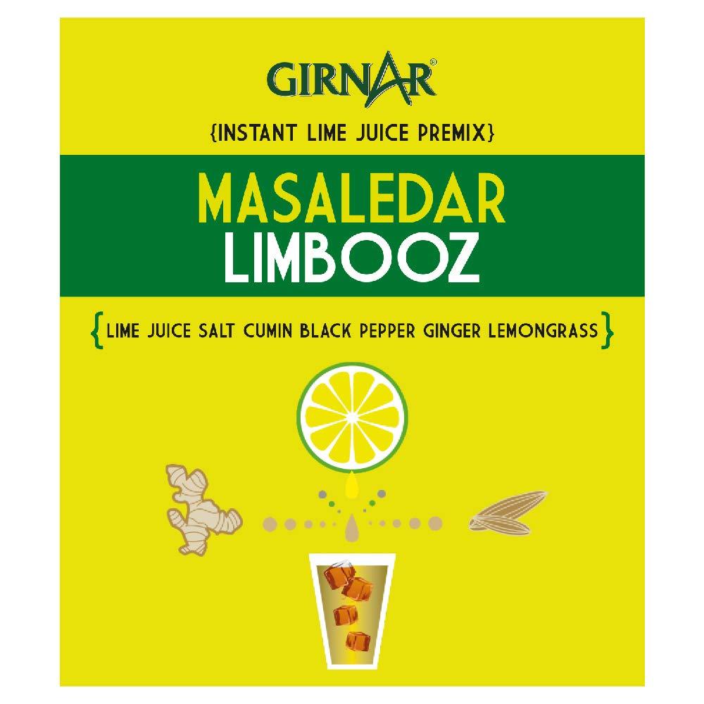 Girnar Girnar Masaledar Limbooz, Lemongrass, Cumin, Ginger, Instant (10 Sachets)