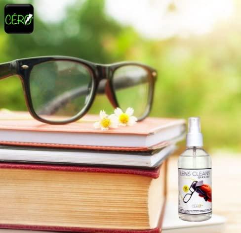CERO CERO ® Lens Cleans, Quick Dry Spectacle Lens Cleaner Spray (200ml) 3 PC COMBO
