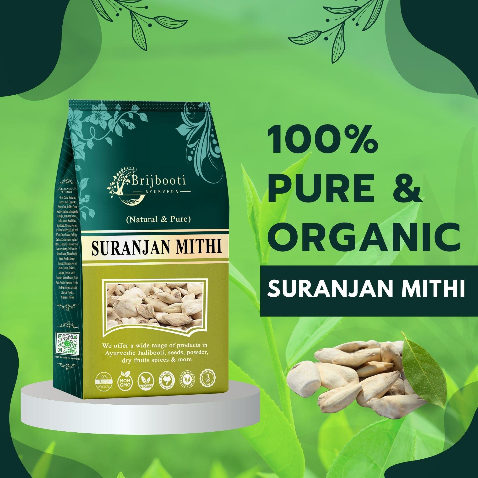 BrijBooti BrijBooti Suranjan Mithi Suranjan Sweet -(400 Gr) | Colchicum Luleum Shirin Saffron Tulipa Clusiana Luteum