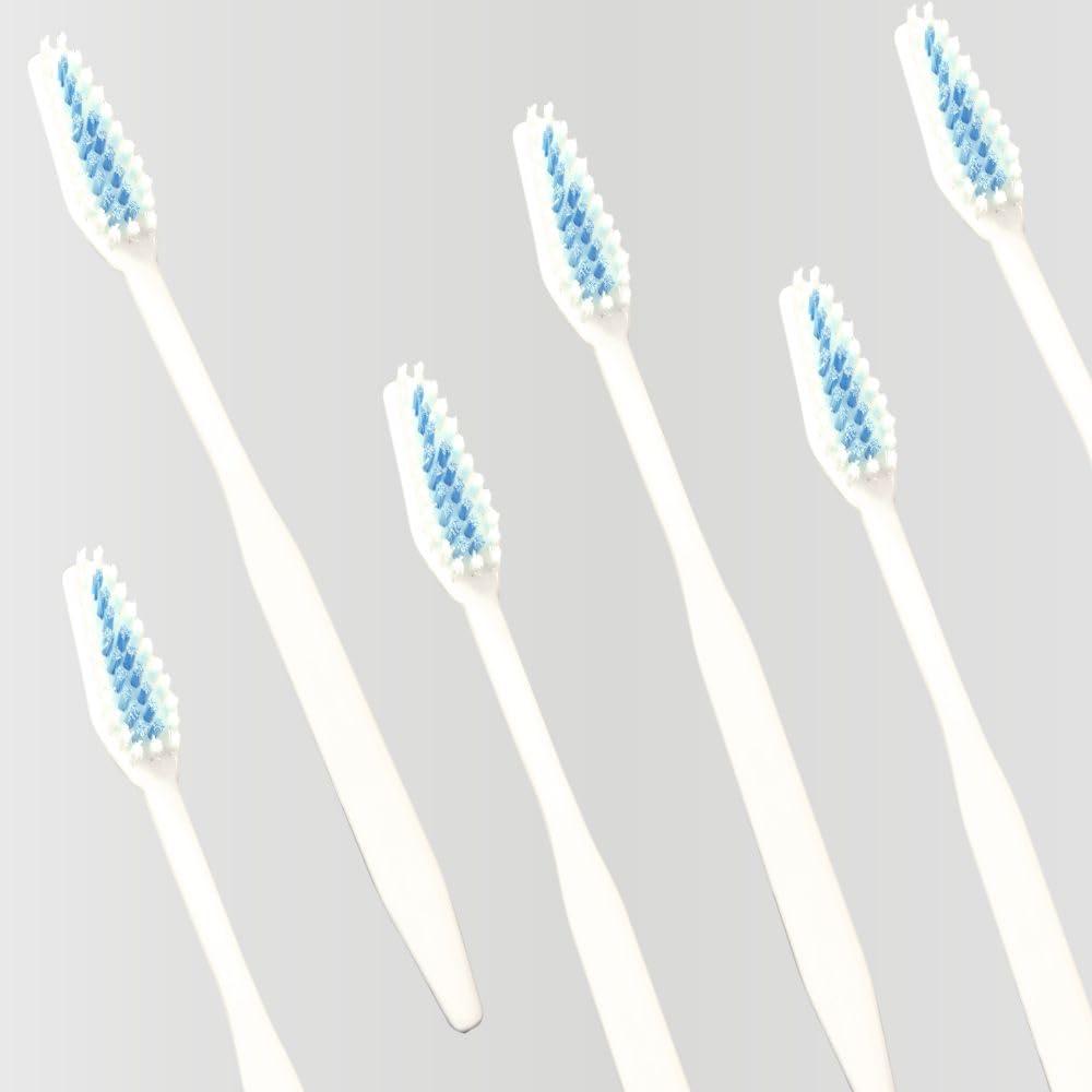 Old Tree Old Tree Bulk Hotel Toothbrush Set (500 Pcs, White) Perfect for Hotel Accessories | Hotel Amenities | Guest House Kit | Toiletries Kit | Clubs | Hotel |Travel Use | White Toothbrushes (Without Cover)