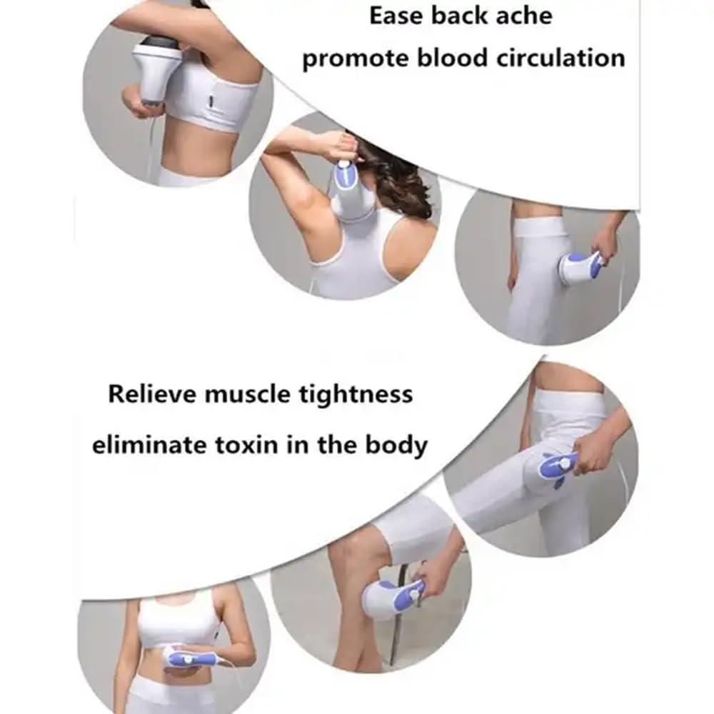 Nature Mayaa Electric Relax Spin Tone Body Massager for Muscles Pain Relief and Fat Burning full body massager