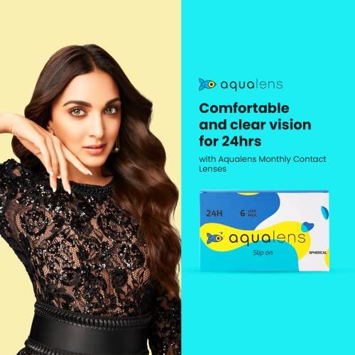 Aqualens Aqualens 24 H Monthly Disposable (6 Lens per Box) - (-8.00)