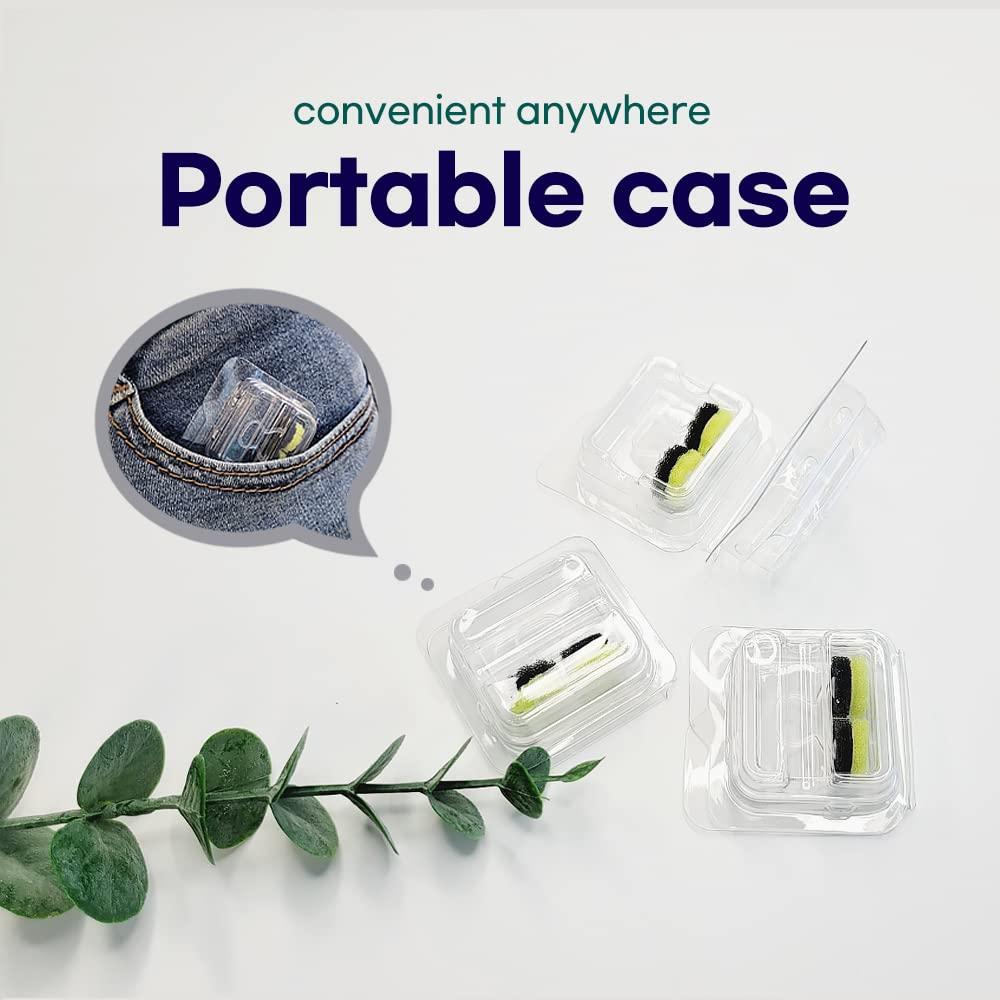 KOKOK KOKOK 3-Ply Nose Filter Reusable Breathable Nasal Plugs Air Filteration for Dust, Pollution, Block Cold Air - Pack of 3 (Small)