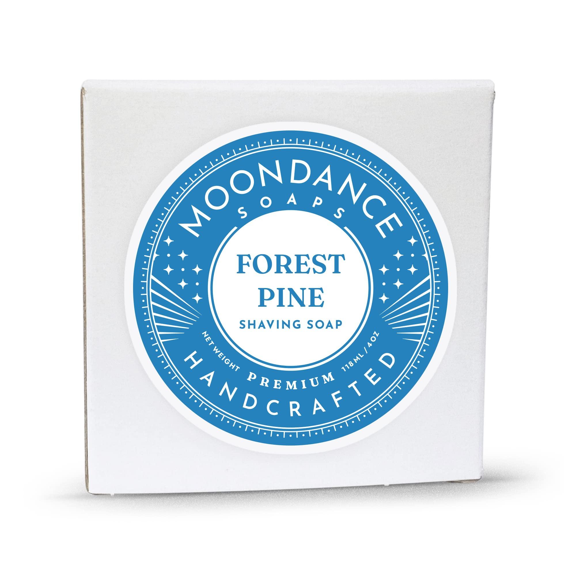 MoonDance Soaps & More Shaving Soap - Forest Glen 4 oz shave bar