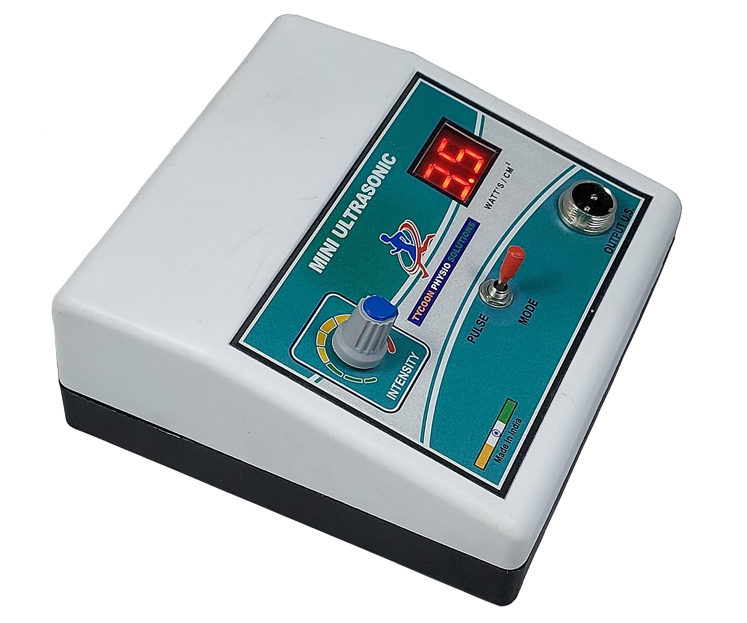 TYCOON PHYSIO SOLUTIONS Tycoon Physio Solutions Electro Therapy Mini Digital Ultrasound Therapy/Ultrasonic Therapy Physiotherapy Machine,Multicolor