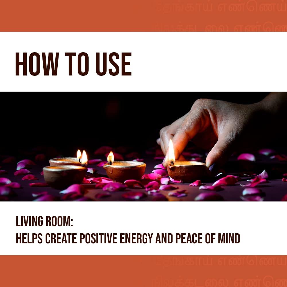 PUVI PUVI 5L Pancha Diya Oil/Lamp/Pooja/Deepam Oil | Chemical free | Unscented | Low soot | Blend of Sesame, Coconut, Castor, Mahua and Ghee (5 Ltr)