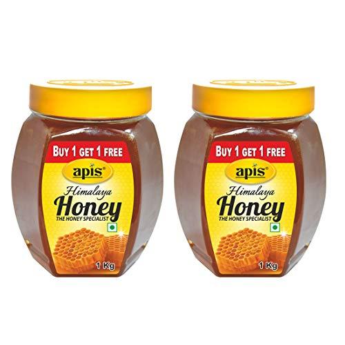 Apis Apis Himalaya Honey, 1kg (Buy 1 Get 1 Free) , Apis Cornflakes 1kg Zip Pouch