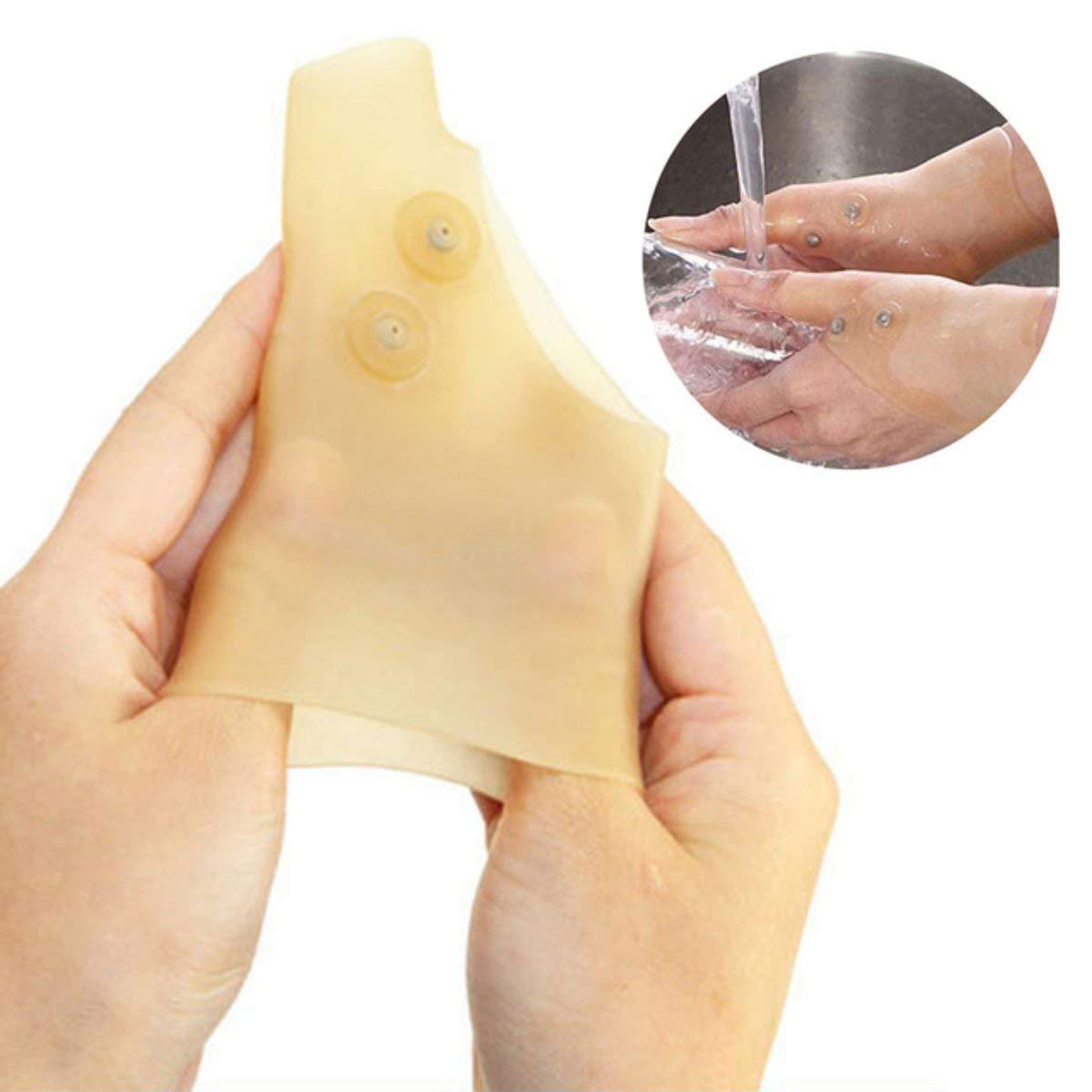 Frackson Frackson 1 Pcs Magnetic Therapy Wrist Glove Tenosynovitis Pain Relief Wrist Hand Thumb Support Gloves Wrist Support Braces for Men and Women Use For Gym Workout