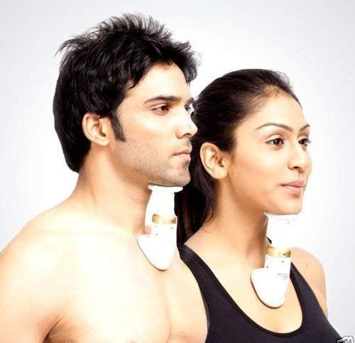 Portible Portible Neck Slimmer Double Chin Remover Reducer | Face Lift Neck Massager Neck Genie Elite Neckline Slimmer | Facial Flex Fitness Jawline Exerciser Shaper (Pack Of 1).