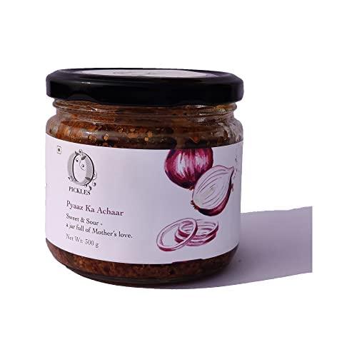OPICKLES Opickles Homemade Pyaaz ka Achaar | Handmade Onion Pickle (300g)