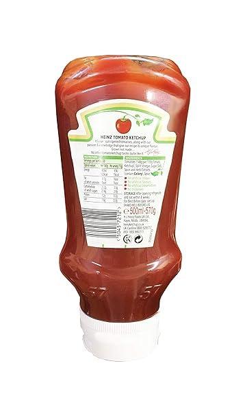Pink Delight Heinz Tomato Ketchup Top Down Imported, 570g
