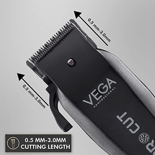 VEGA PROFESSIONAL VEGA PROFESSIONAL Pro Cut Hair Clipper, (VPVHC-03) - Black
