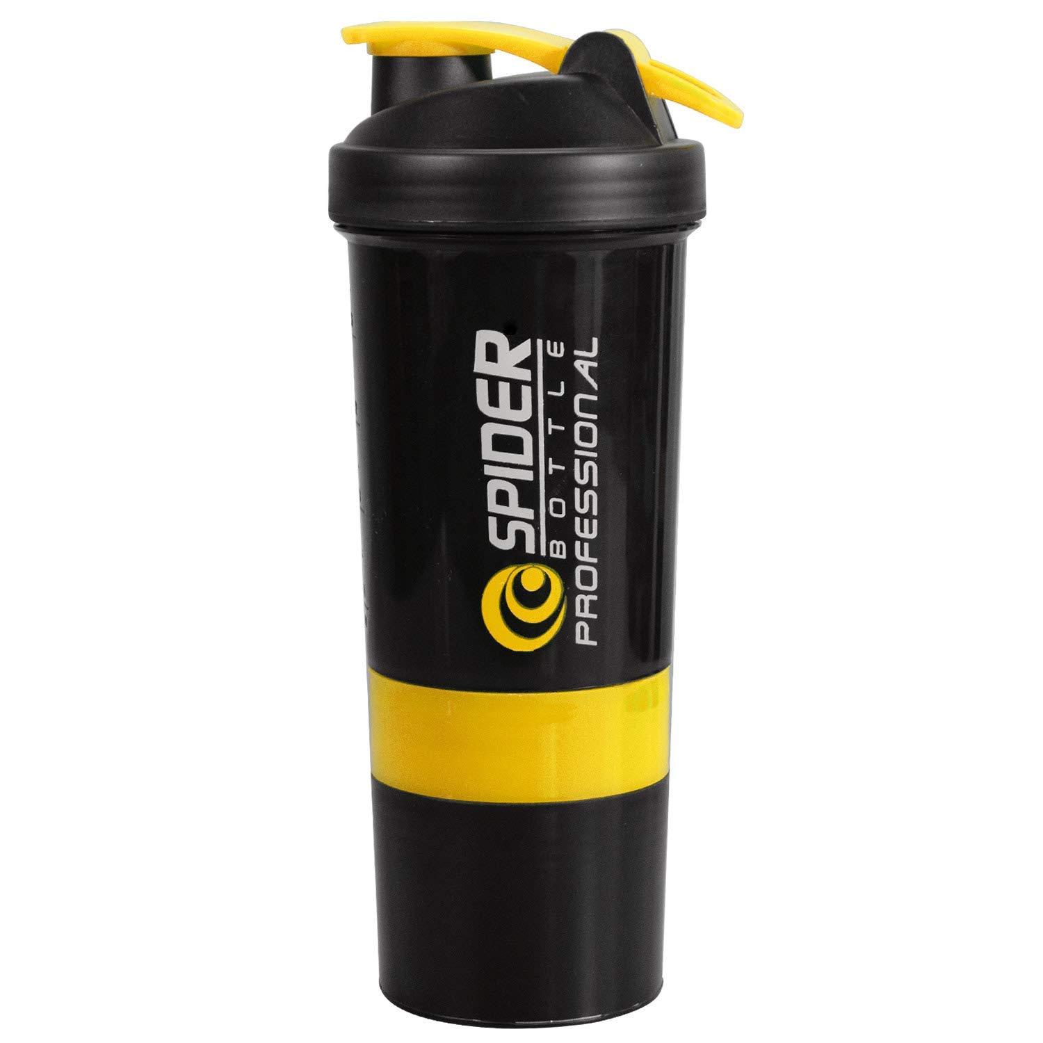 ODDCLICK BG Bazzar Gali Special yugg Spider Protein Shaker Bottle for Gym (500 ml, Assorted Colour)